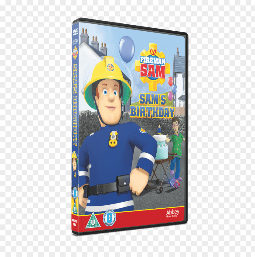 Birthday Fireman Sam Sam's Television Show DVD PNG