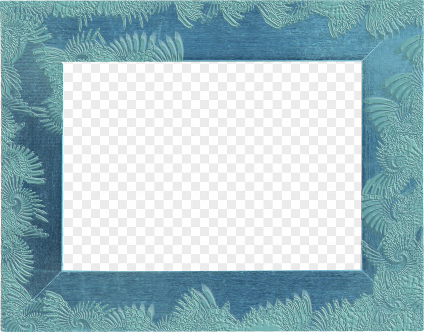 Blue Frame Material Free To Pull Elements, Hong Kong Icon PNG