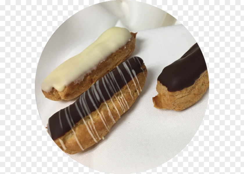 Eclair Dessert Flavor PNG