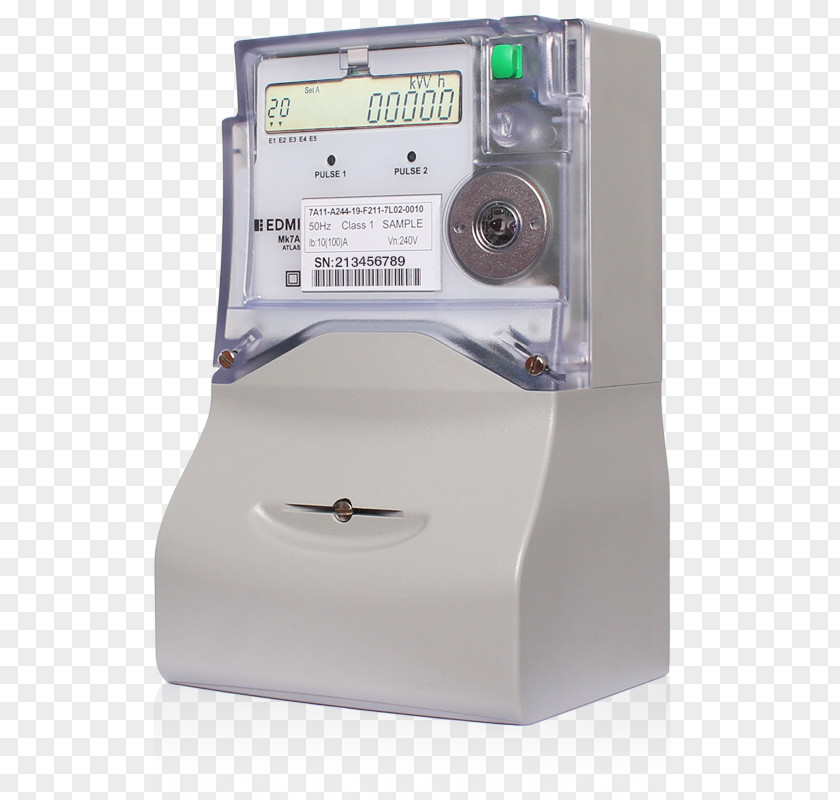 Electricity Meter Smart Automatic Reading Single-phase Electric Power PNG