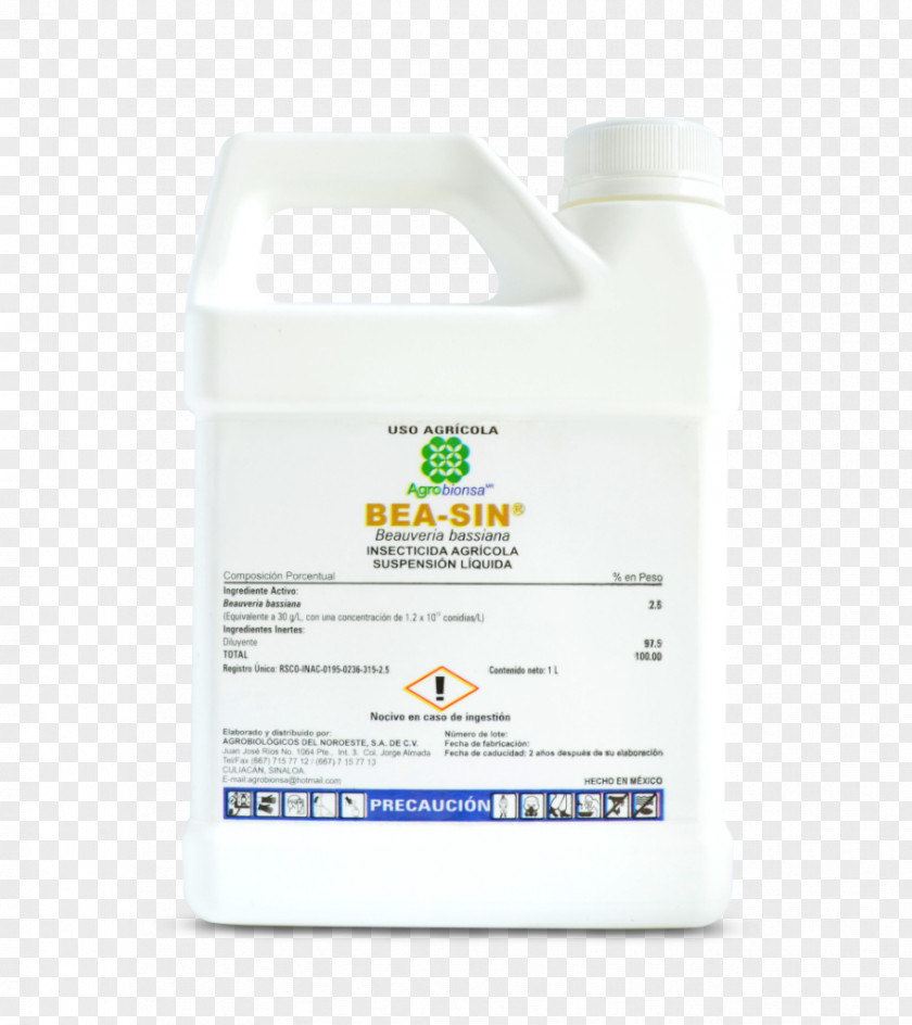 Liquid Insecticide Suspension Envase PNG