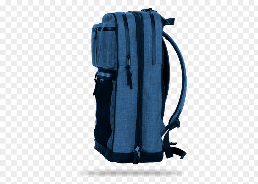 Bowhead Whale Backpack Cobalt Blue PNG