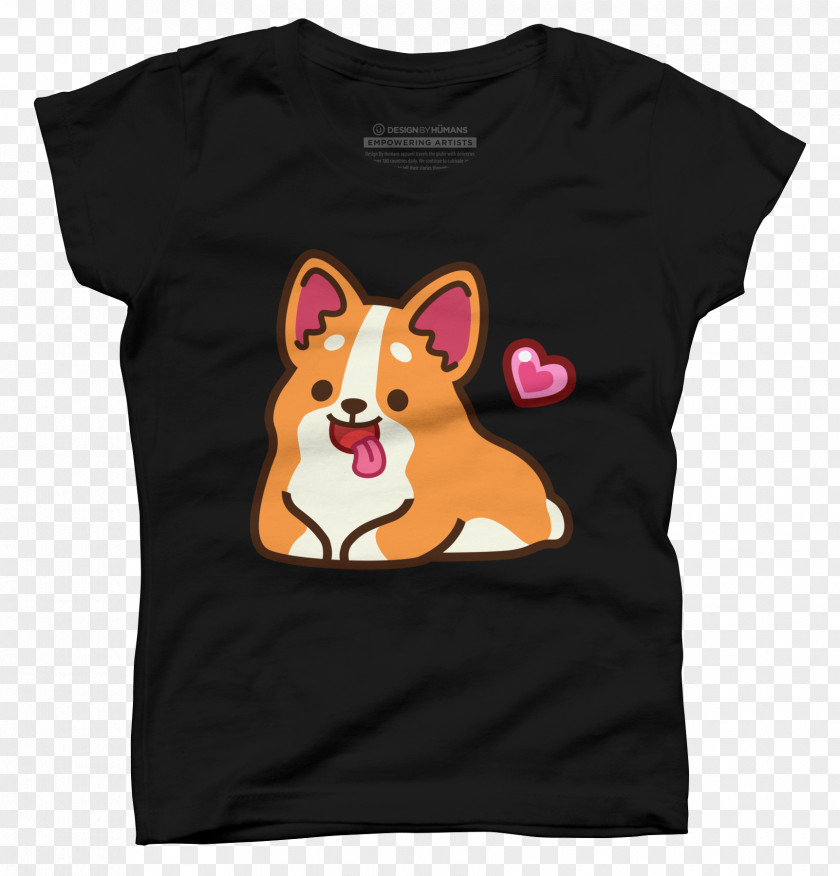 Corgi T-shirt Dog Sleeve Bluza Snout PNG