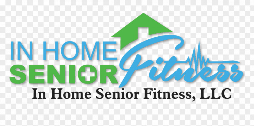 Elderly Exercise Logo Brand Green Font PNG