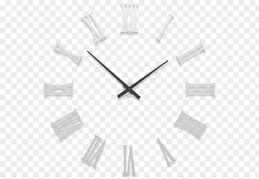 Legno Bianco White Clock Parede Furniture Lancetta PNG