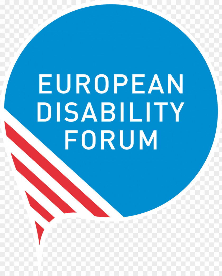 Logo Edf European Union Disability Forum Organization PNG