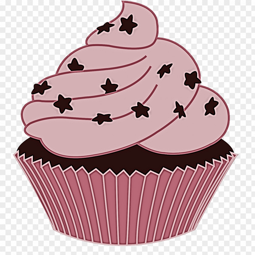 Baking Food Cupcake Cup Pink Cake Icing PNG