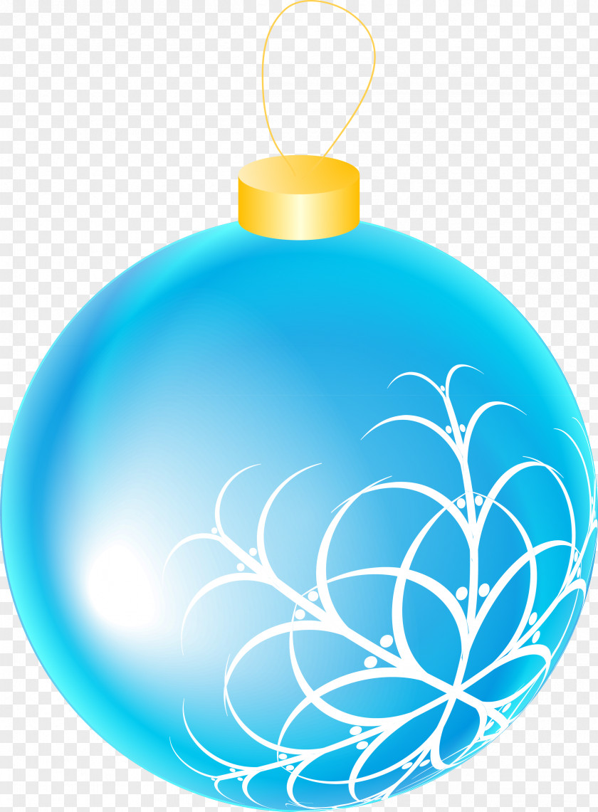 Blue Christmas Ball Day Ornament Design Image Holiday Greetings PNG