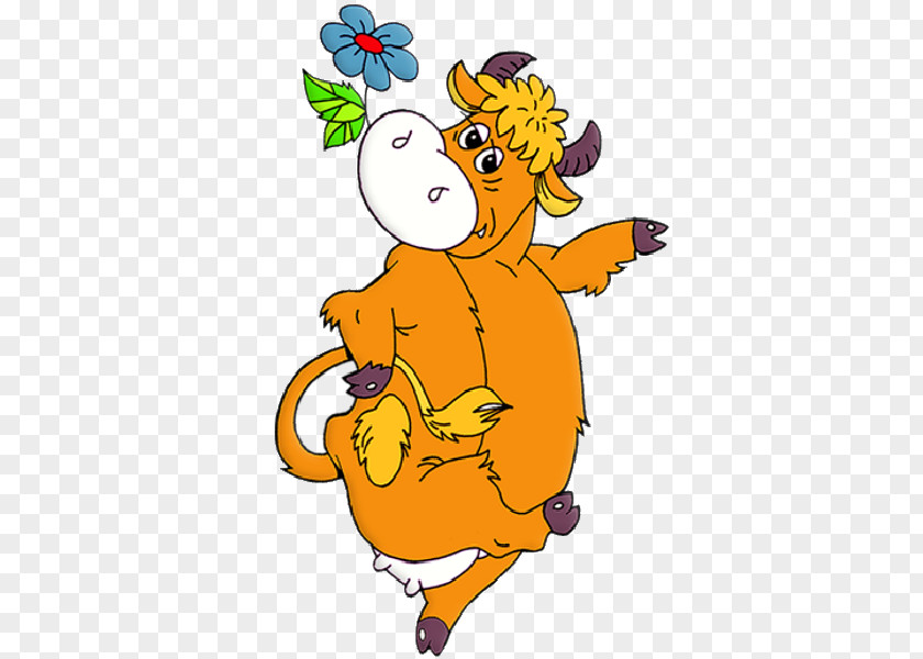 Cute Animals Cattle Funny Animal Cartoon Clip Art PNG
