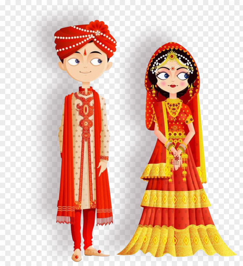 India Wedding Invitation Weddings In PNG