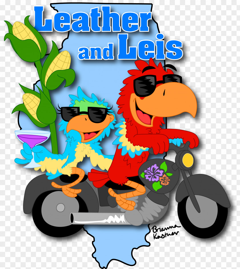 Lei Day Tropical Tunes Party Bus Leather PNG