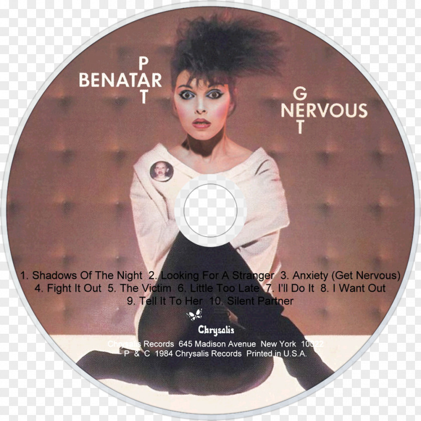 Patín Soy Luna Pat Benatar Anxiety (Get Nervous) Album Best Shots PNG