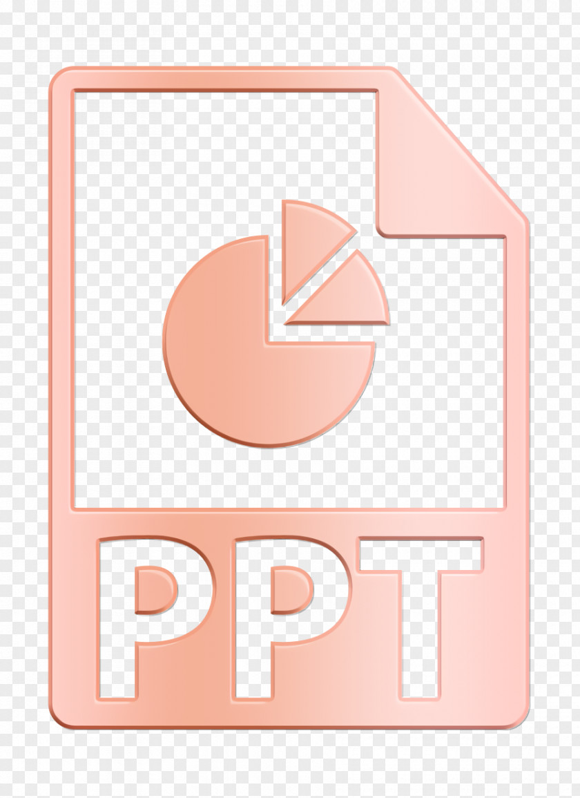 Powerpoint Icon Interface PPT File Format PNG