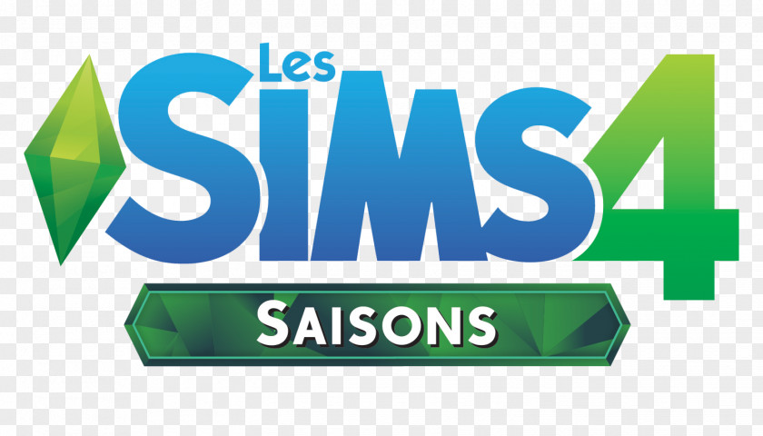 Sims 4 Logo The 3: Seasons Brand Font PNG