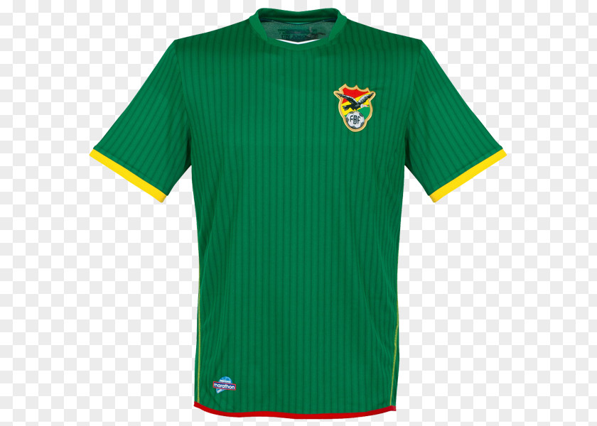 T-shirt Bolivia National Football Team Sports Fan Jersey PNG