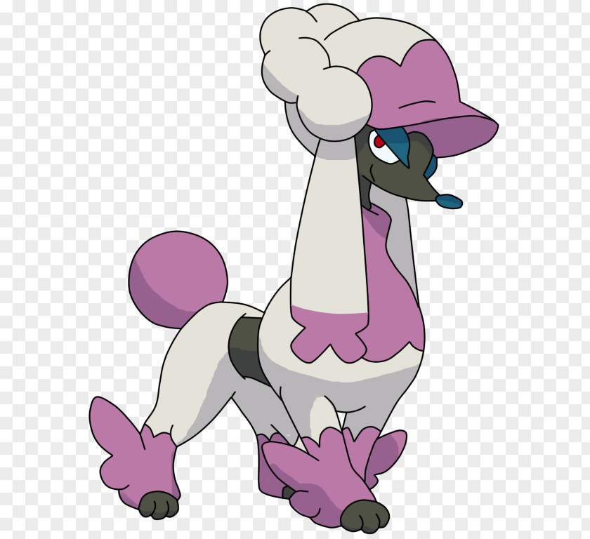 Dama Pokémon X And Y Adventures Furfrou Pokédex PNG