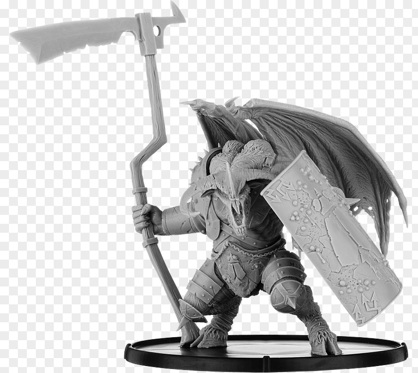 Demon Figurine Marz Miniature Wargaming Plague PNG