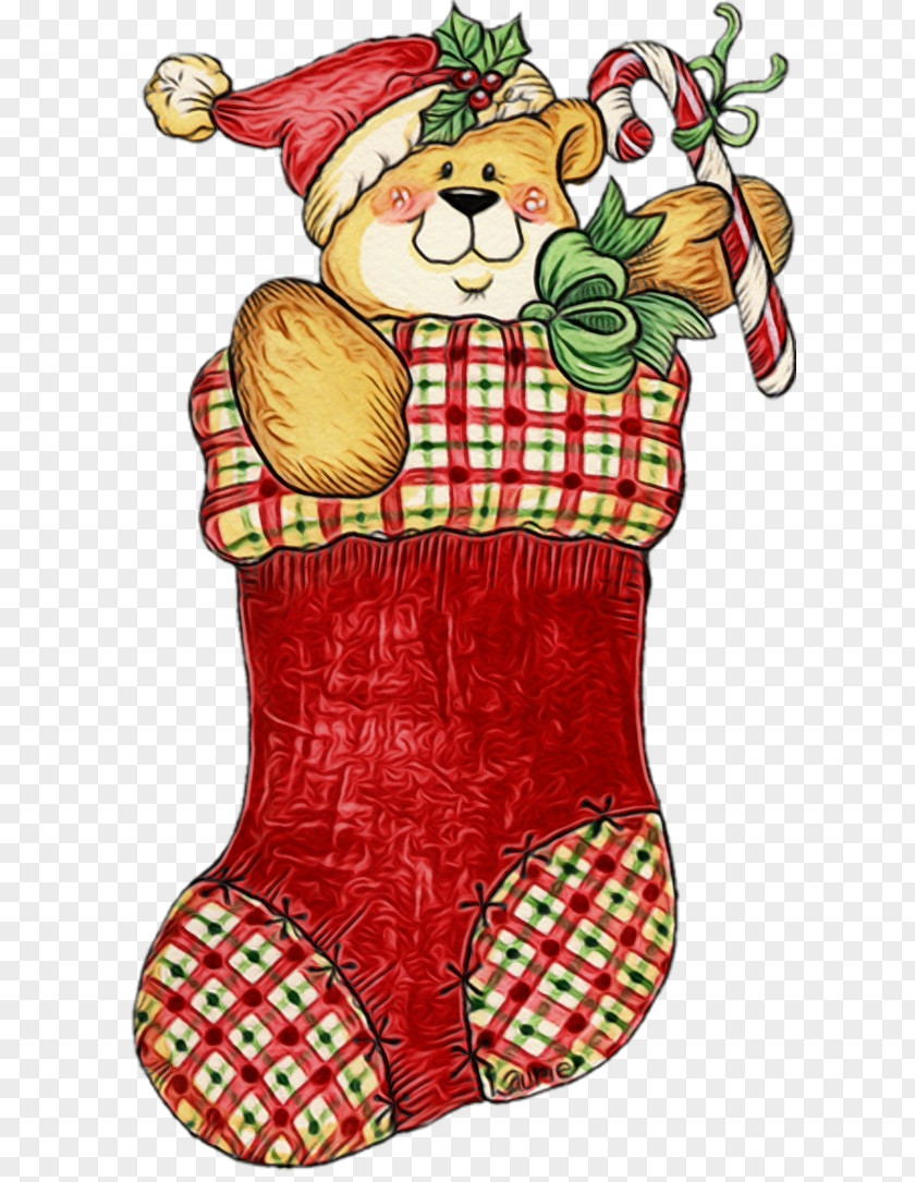 Fictional Character Christmas Stocking PNG