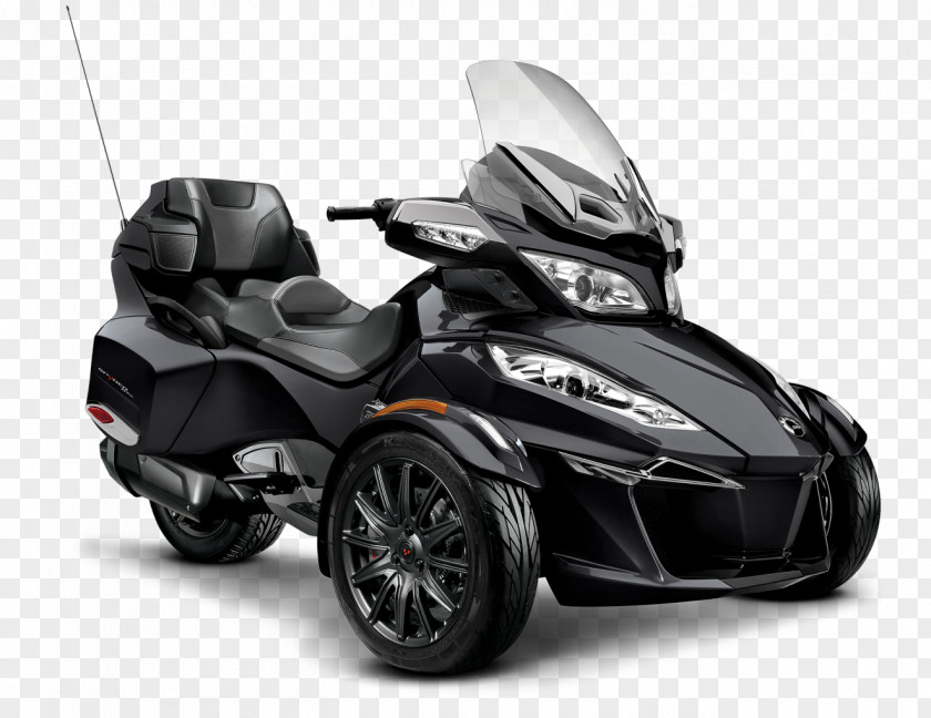 Motorcycle BRP Can-Am Spyder Roadster Motorcycles Car Three-wheeler PNG