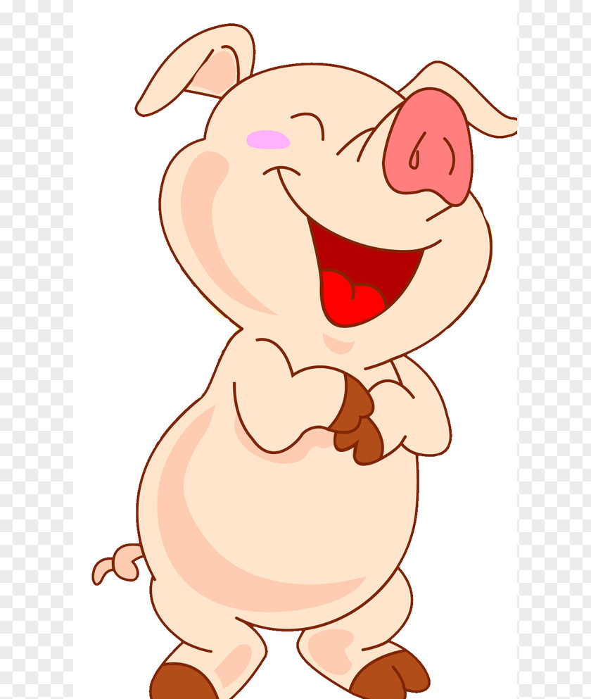 Pig Domestic Clip Art McDull Drawing PNG