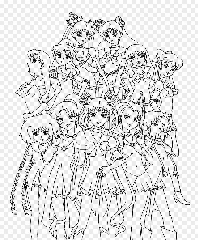 Sailor Moon Venus List Of Episodes Line Art Drawing PNG