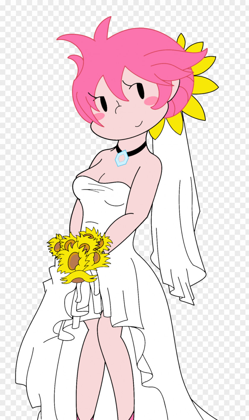 Bride Dress Clothing Floral Design Kumatora Character Disc Jockey PNG