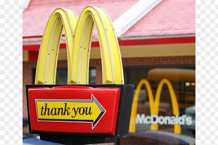 Drive Thru McDonald's Big Mac Cheeseburger Fast Food Restaurant PNG