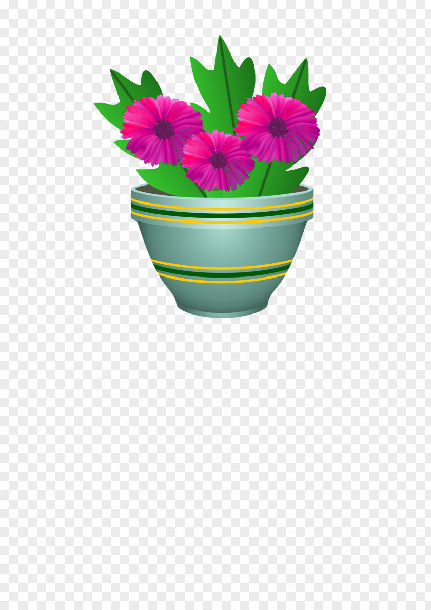 Flower Pot Flowerpot Vase Clip Art PNG