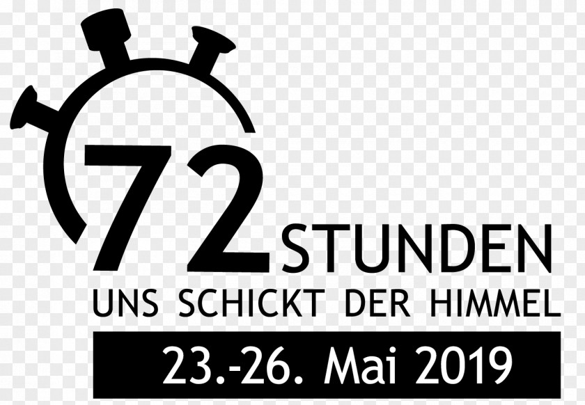 Logo 2019 72 Stunden Bund Der Deutschen Katholischen Jugend Katholische Junge Gemeinde Youth Work PNG