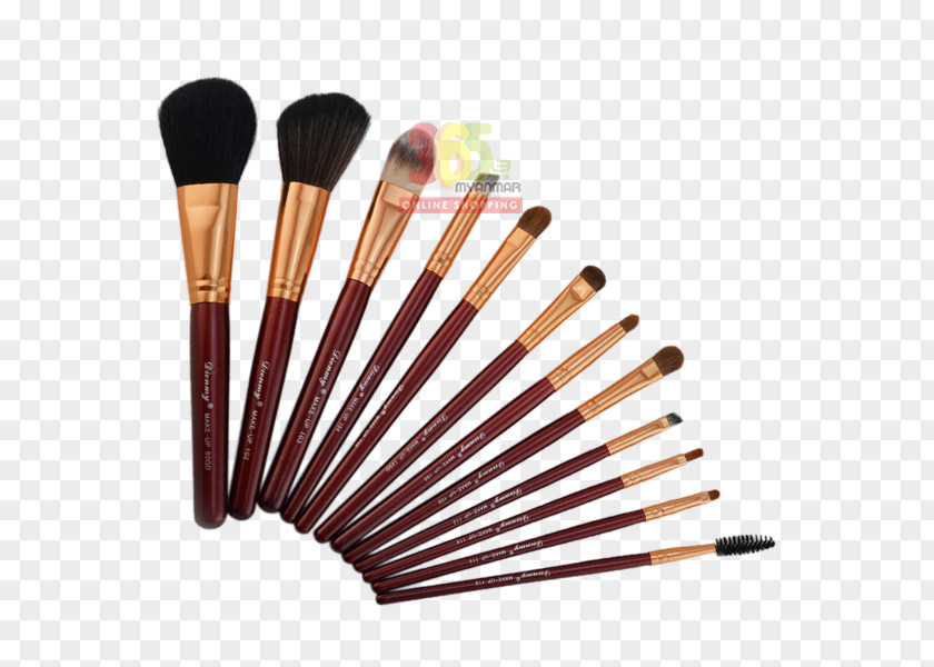 MAKE UP TOOLS Brush Cosmetics Make-up Artist Face Powder Eye Shadow PNG