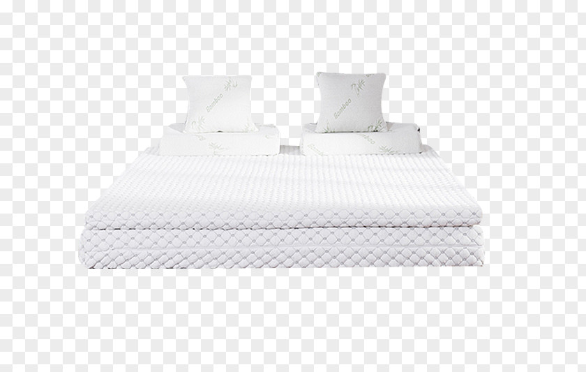 Simmons Mattress Soft Material Bed Frame Sheet White PNG