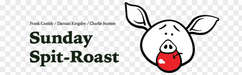 Sunday Roast Snout Brand Logo Clip Art PNG