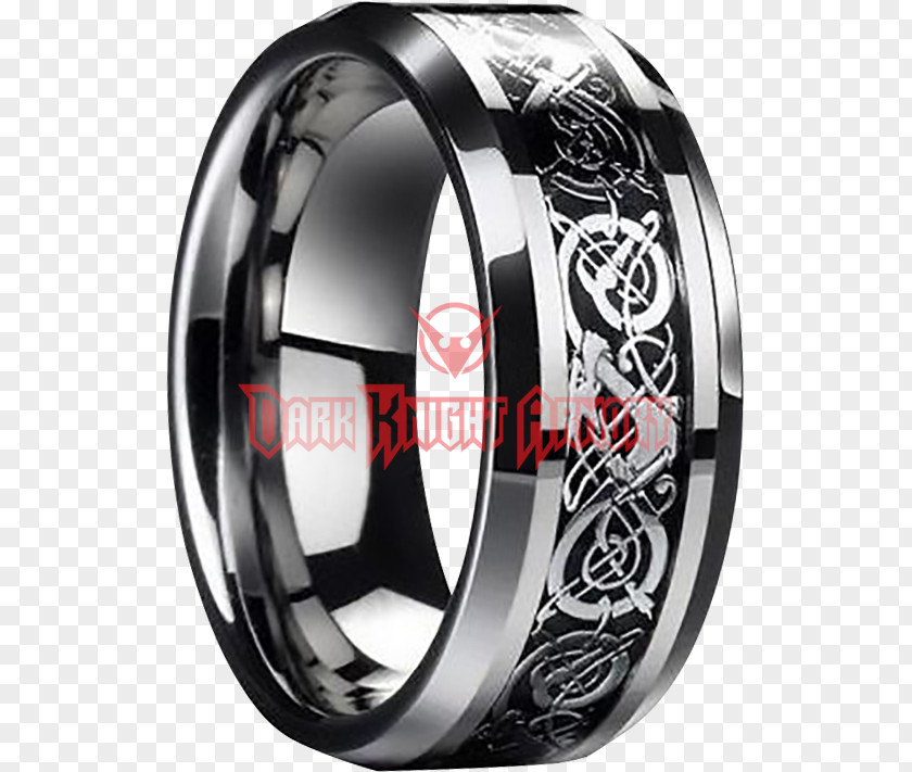 Tungsten Wedding Ring Jewellery Viking Norsemen PNG