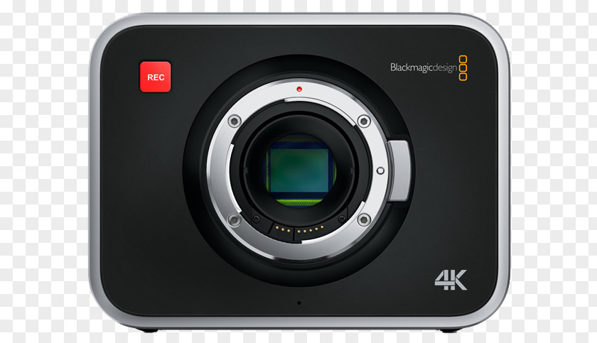 Camera 4k Canon EF Lens Mount 4K Resolution Blackmagic Design Cinema Super 35 PNG