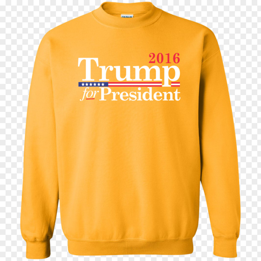 Donald Trump Presidential Campaign, 2016 Hoodie T-shirt Sweater Clothing Crew Neck PNG