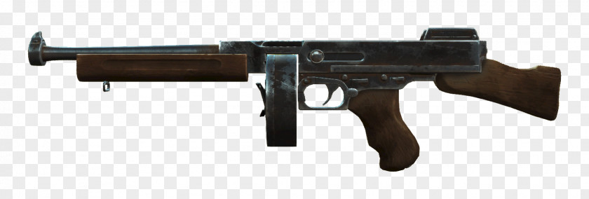 Gun Fallout 4 Fallout: New Vegas Submachine Weapon Firearm PNG