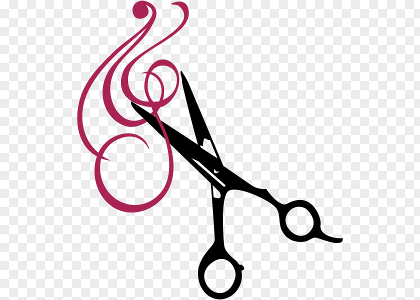Hairdresser T-shirt Scissors Barber Hairstyle PNG