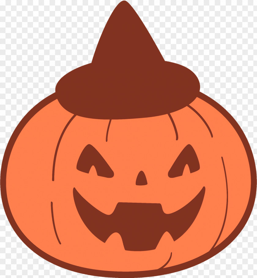 Lip Witch Hat Jack-o-Lantern Halloween Carved Pumpkin PNG