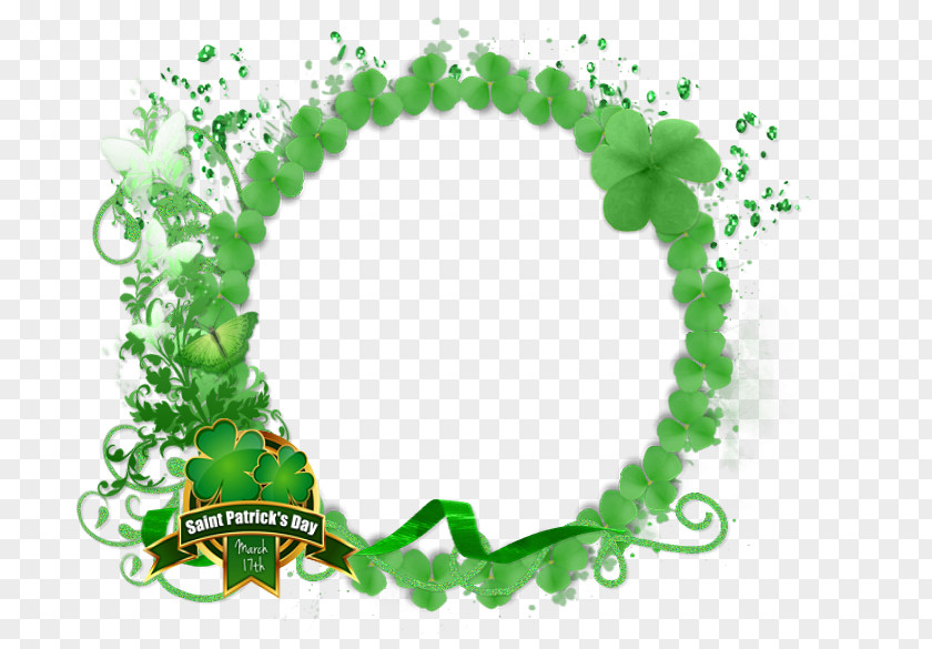 Saint Patrick's Day Picture Frames Clip Art PNG