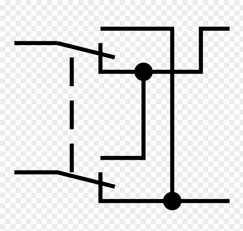 Symbol Electrical Switches Changeover Switch Circuit Diagram Wiring Rotary PNG