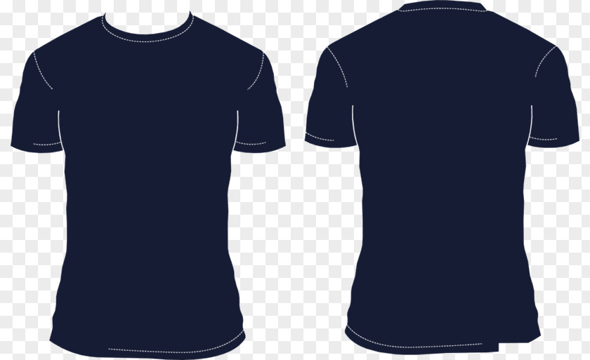 Typography T Shirt Deisgn T-shirt Vector Graphics Polo Clip Art Navy Blue PNG
