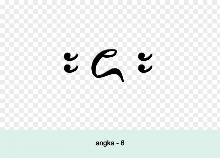 Angka Number Numerical Digit 0 Javanese Numerals Script PNG