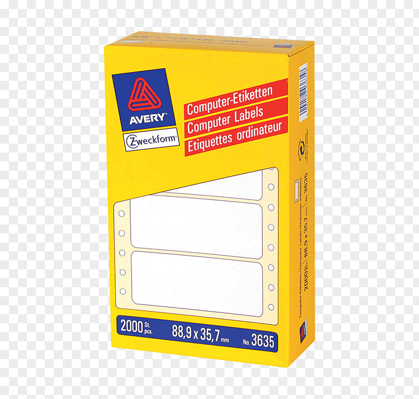 Box Paper Label Avery Dennison Adhesive PNG