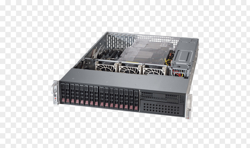 Computer Cases & Housings Super Micro Computer, Inc. Servers Serial Attached SCSI 19-inch Rack PNG