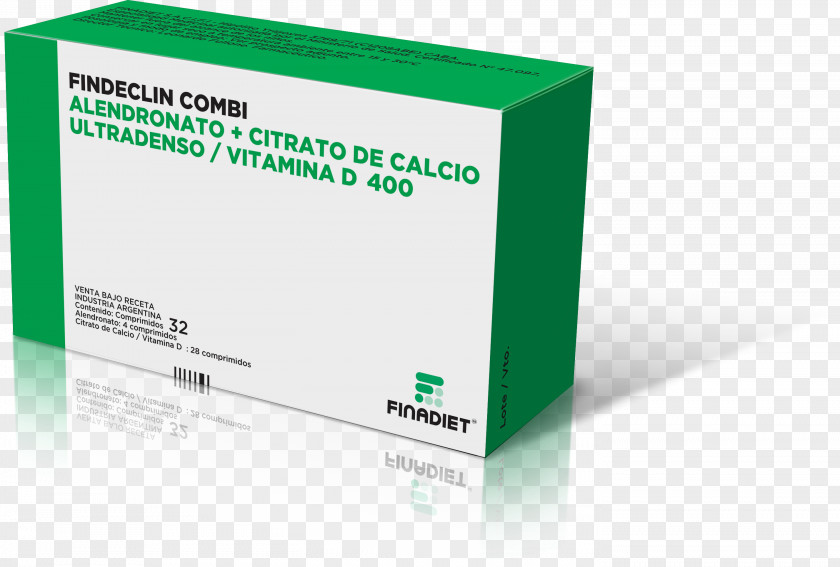 Leaflet Alendronic Acid Vitamin D Finadiet SACIFI Calcium Citrate PNG