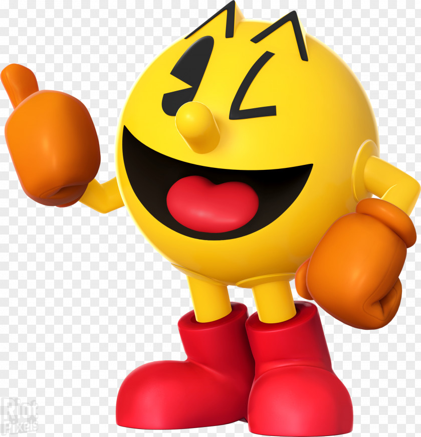 Pac Man Super Pac-Man Party Smash Bros. For Nintendo 3DS And Wii U Mario PNG