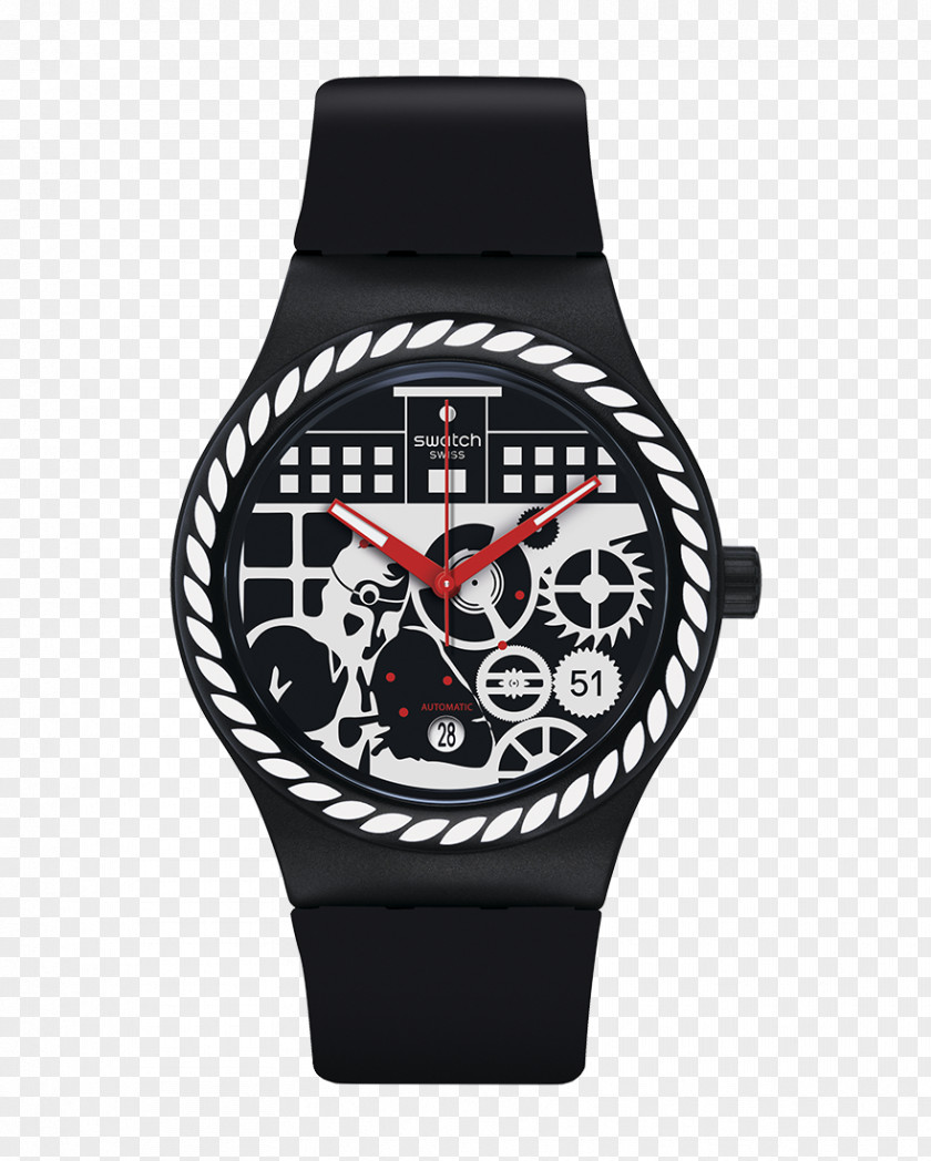 United Kingdom Swatch Sistem Automatic Watch PNG