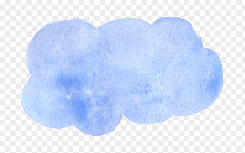 Watercolor Texture Cobalt Blue Purple PNG