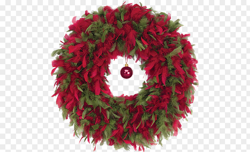 Christmas Wreath Ornament New Year Floral Design PNG