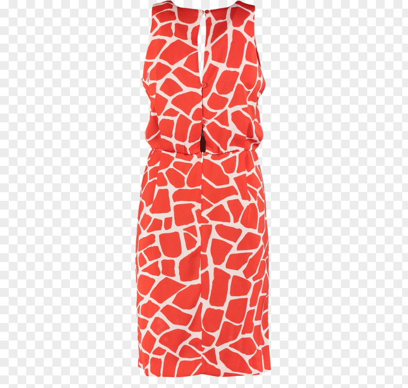 Giraffe Shoulder Dress PNG